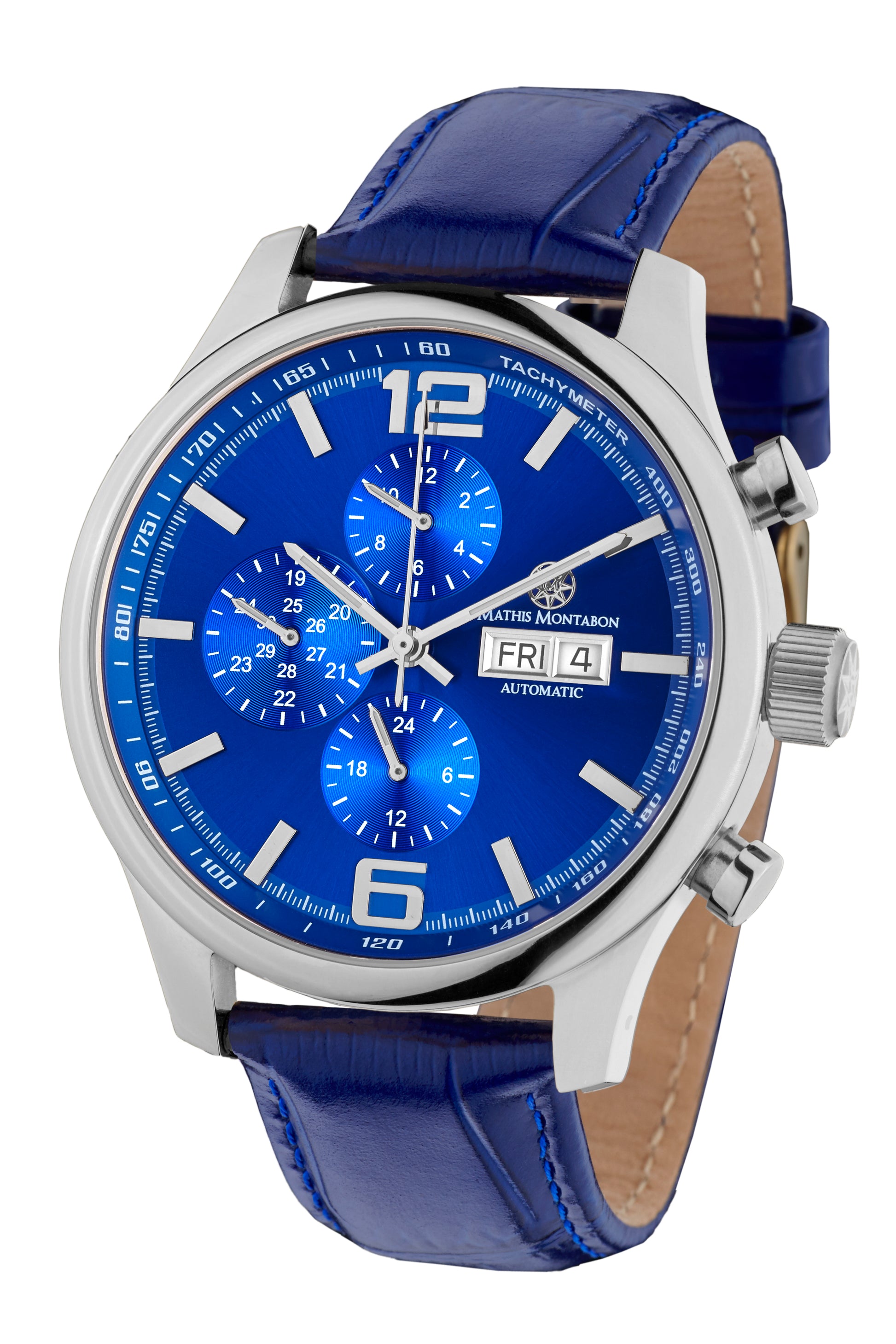 Automatic watches — Grande Date II — Mathis Montabon — blue