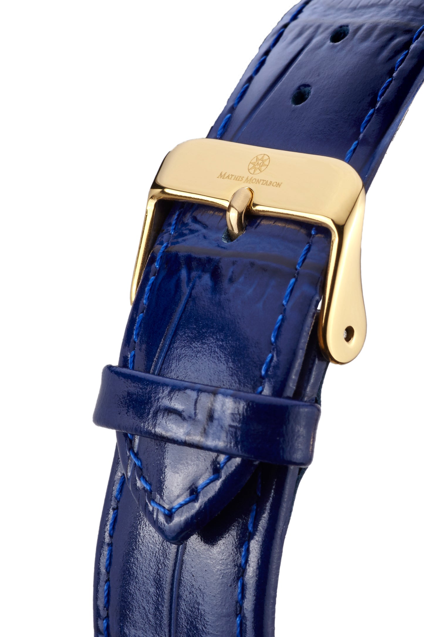 Automatic watches — Grande Date II — Mathis Montabon — gold blau
