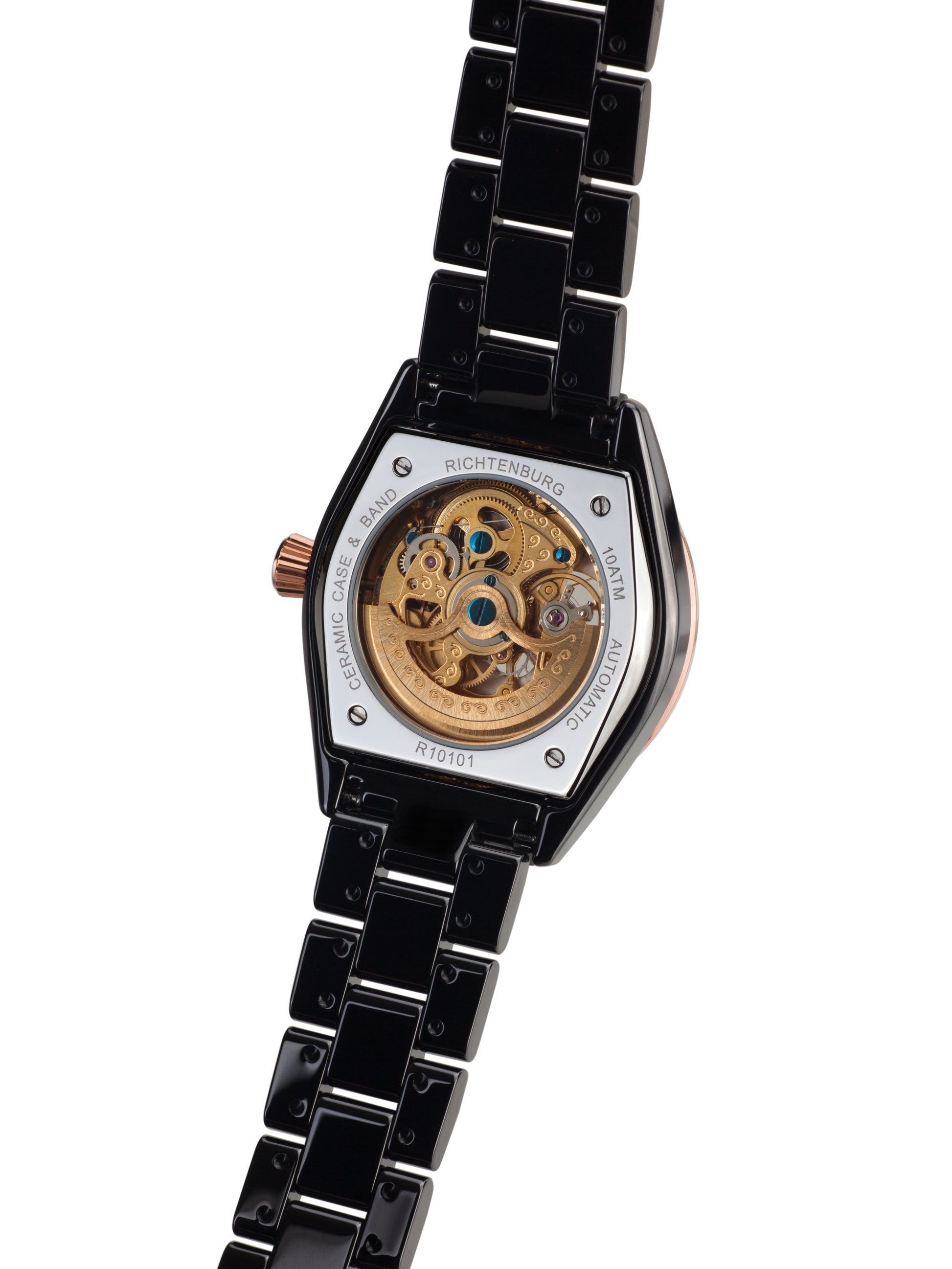 Automatic watches — Venedig Kera — Richtenburg — rosegold IP white