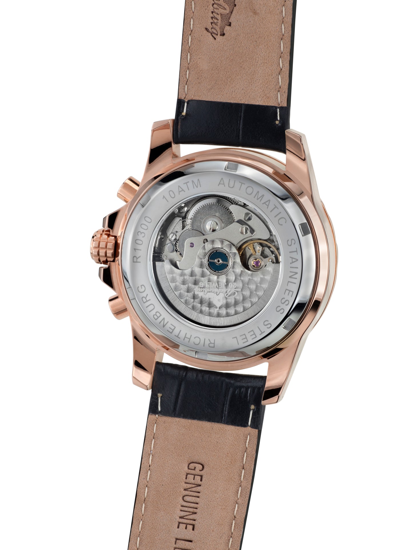 Automatic watches — Romantica — Richtenburg — rosegold IP black