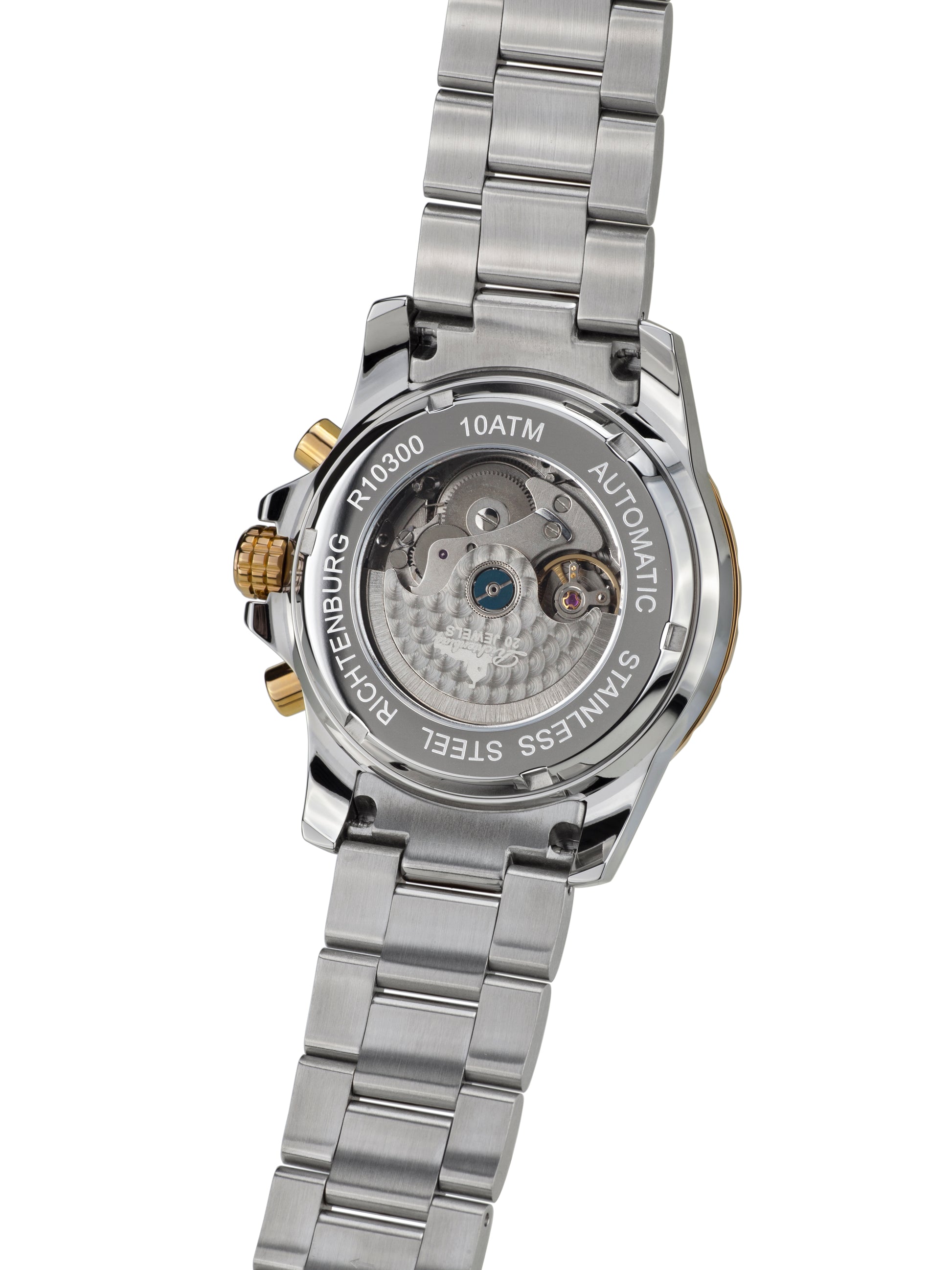 Automatic watches — Romantica — Richtenburg — gold IP black two-tone steel
