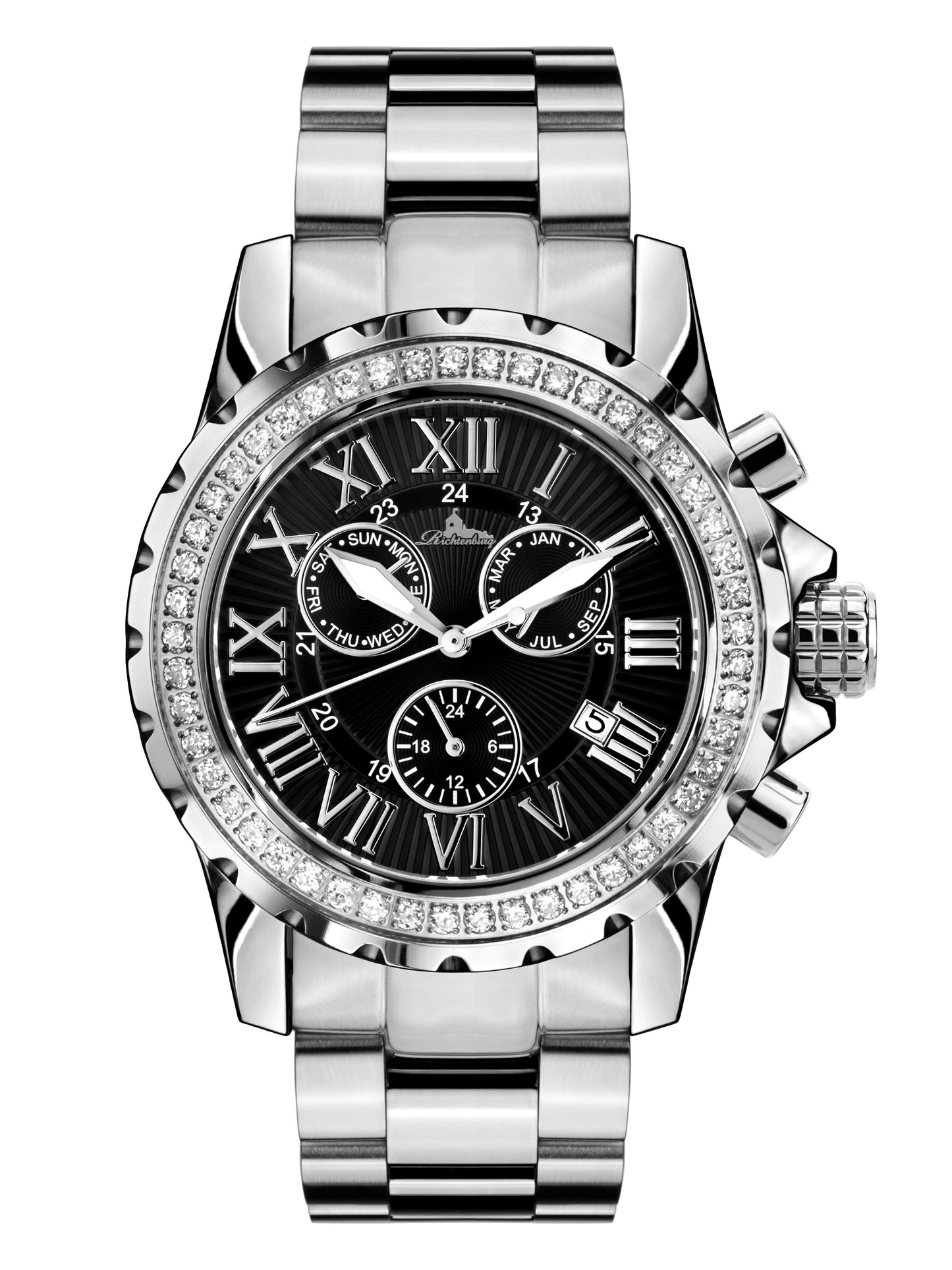 Automatic watches — Romantica — Richtenburg — steel black