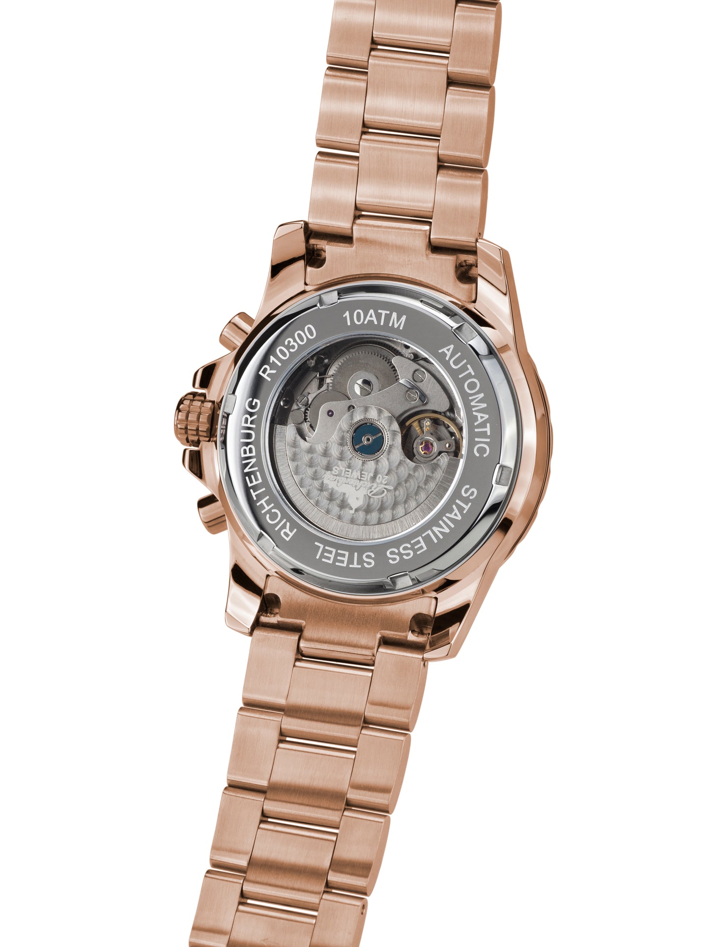 Automatic watches — Romantica — Richtenburg — rosegold IP black steel