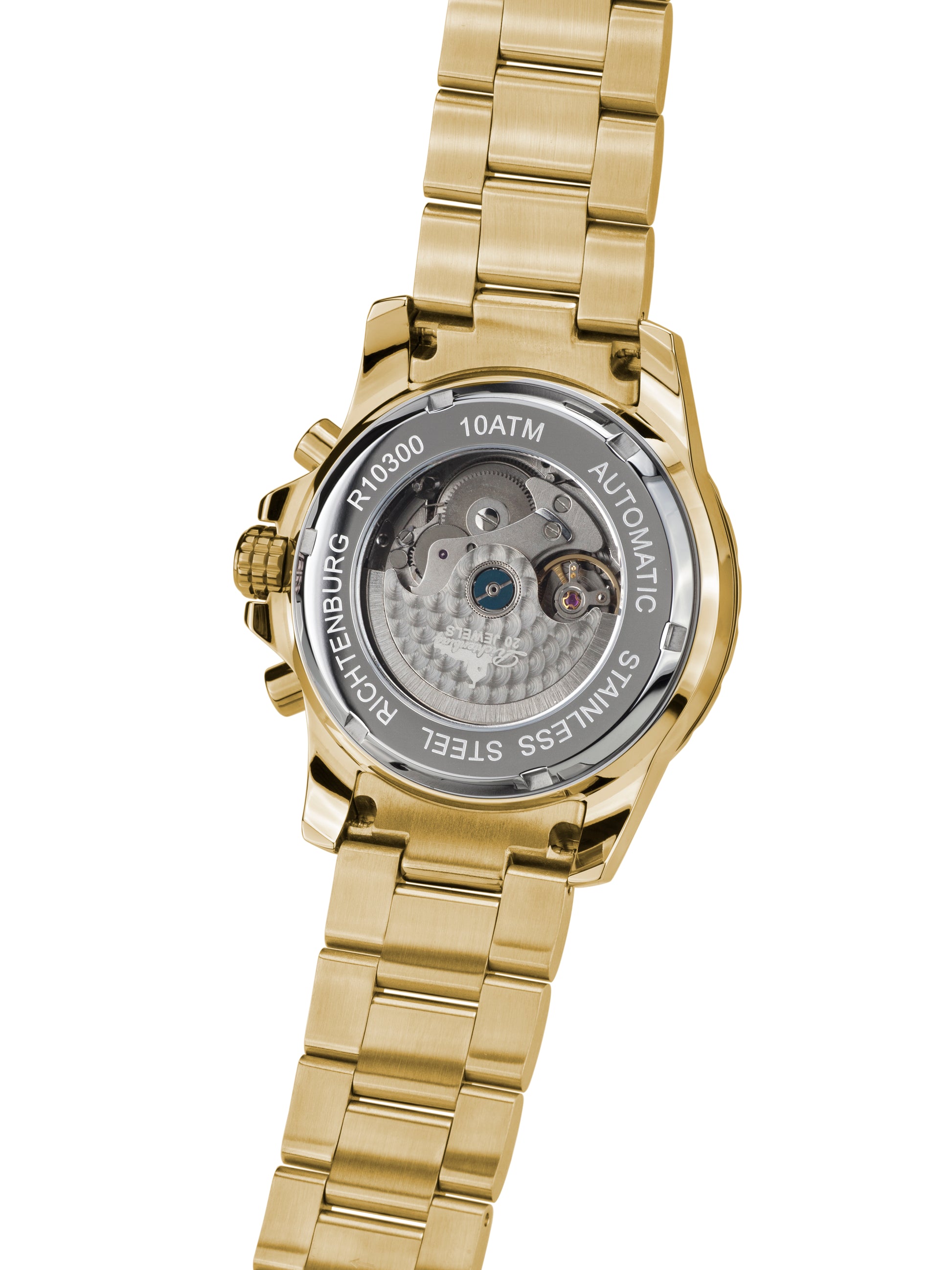 Automatic watches — Romantica — Richtenburg — gold IP silver steel
