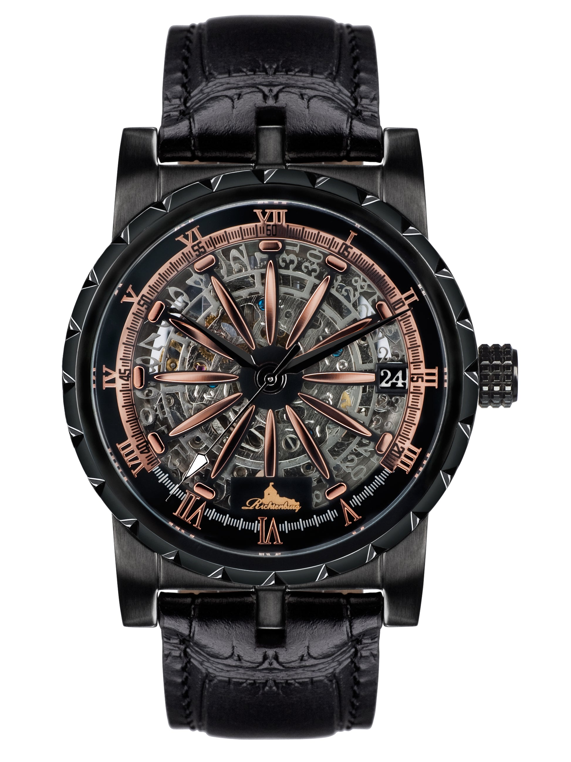 Automatic watches — Arkadius — Richtenburg — rosegold black IP II