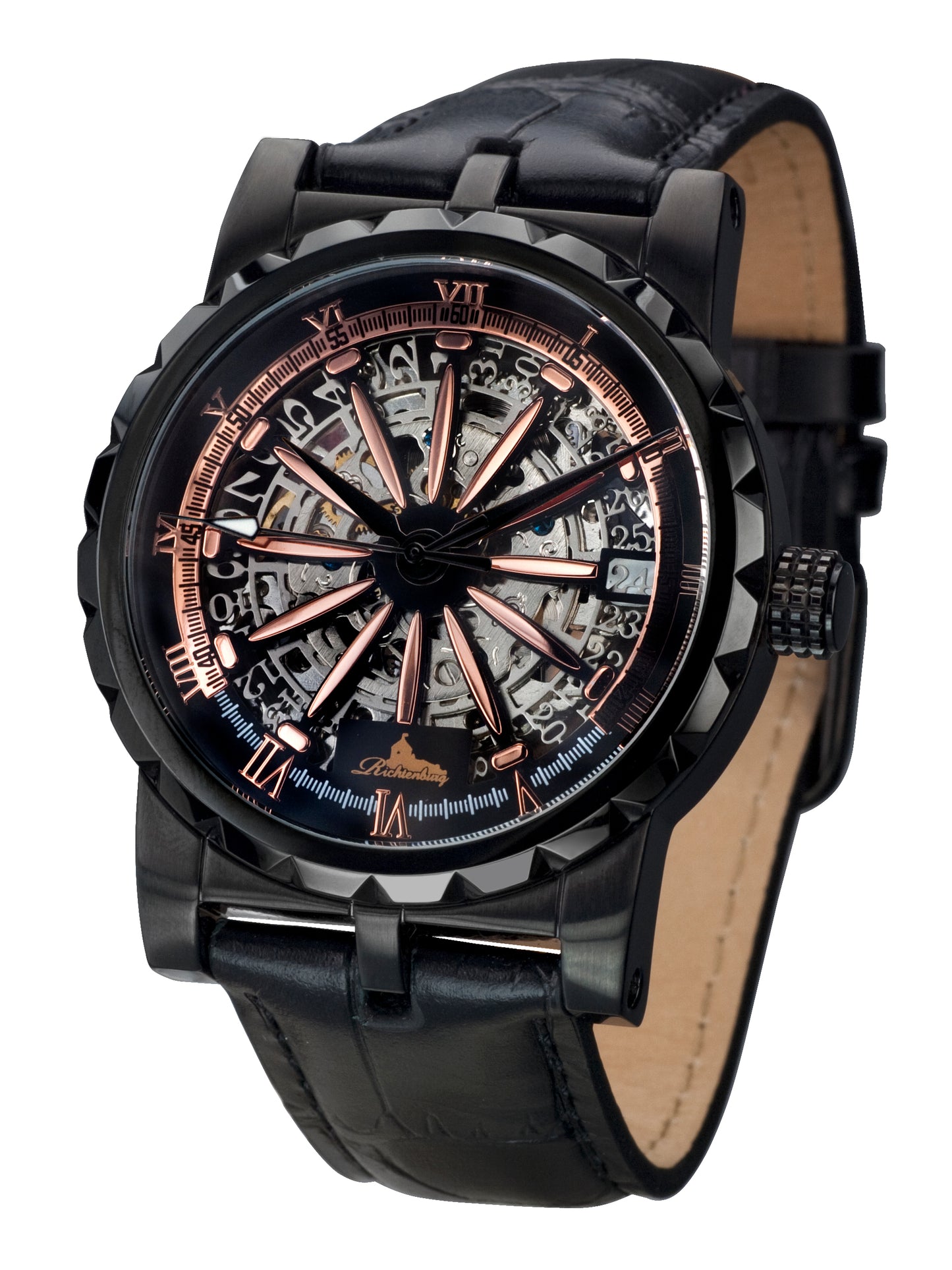 Automatic watches — Arkadius — Richtenburg — brown steel