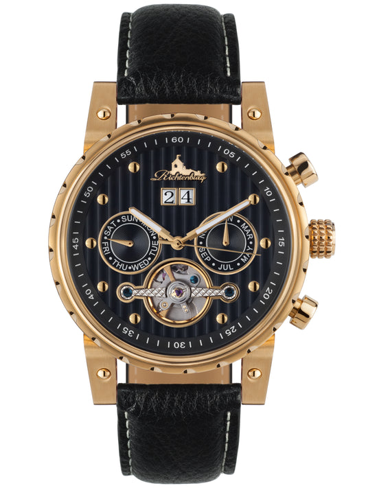 Automatic watches — Newport — Richtenburg — gold IP black