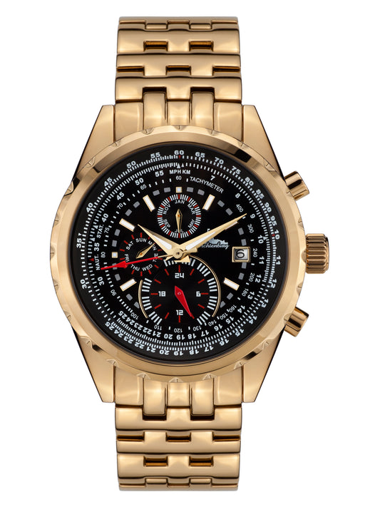 Automatic watches — Stahlfighter — Richtenburg — gold IP
