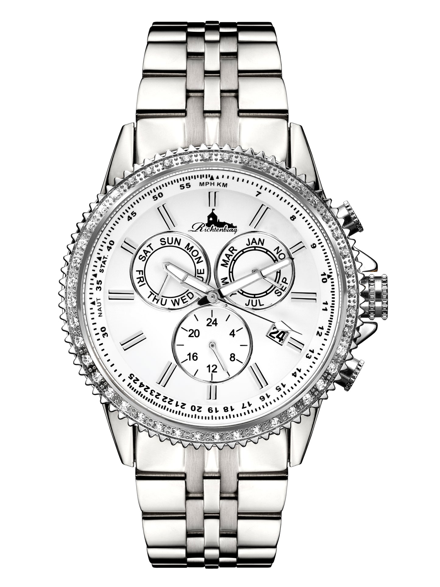 Automatic watches — Cassiopeia — Richtenburg — steel white