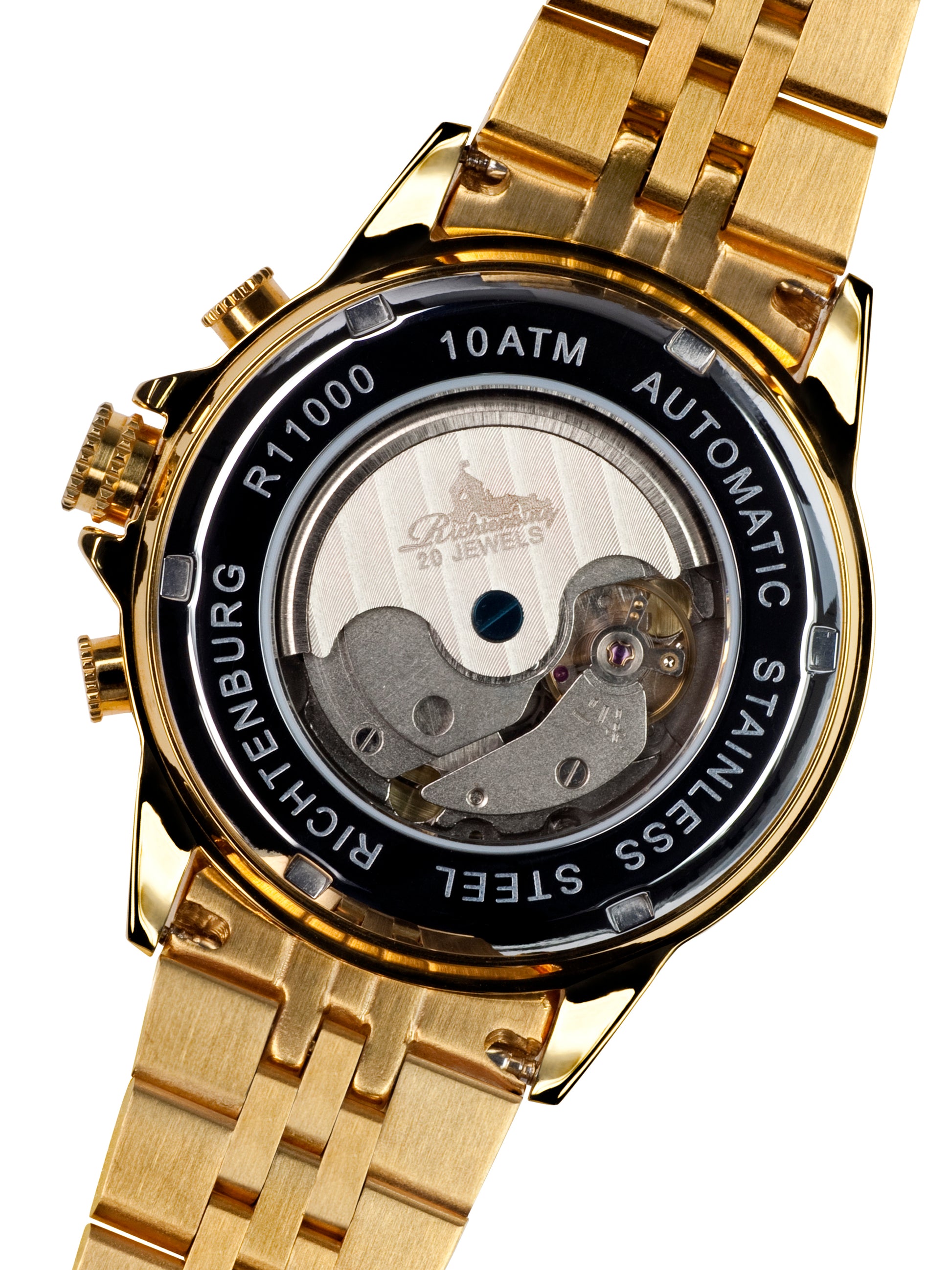 Automatic watches — Cassiopeia — Richtenburg — gold IP black