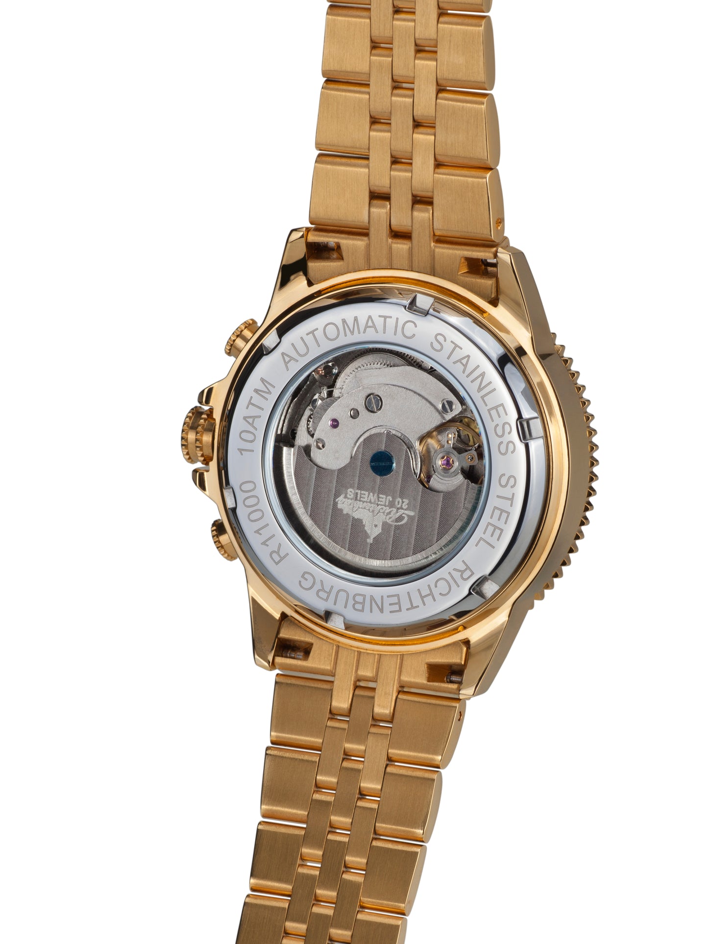 Automatic watches — Cassiopeia — Richtenburg — gold IP mother of pearl