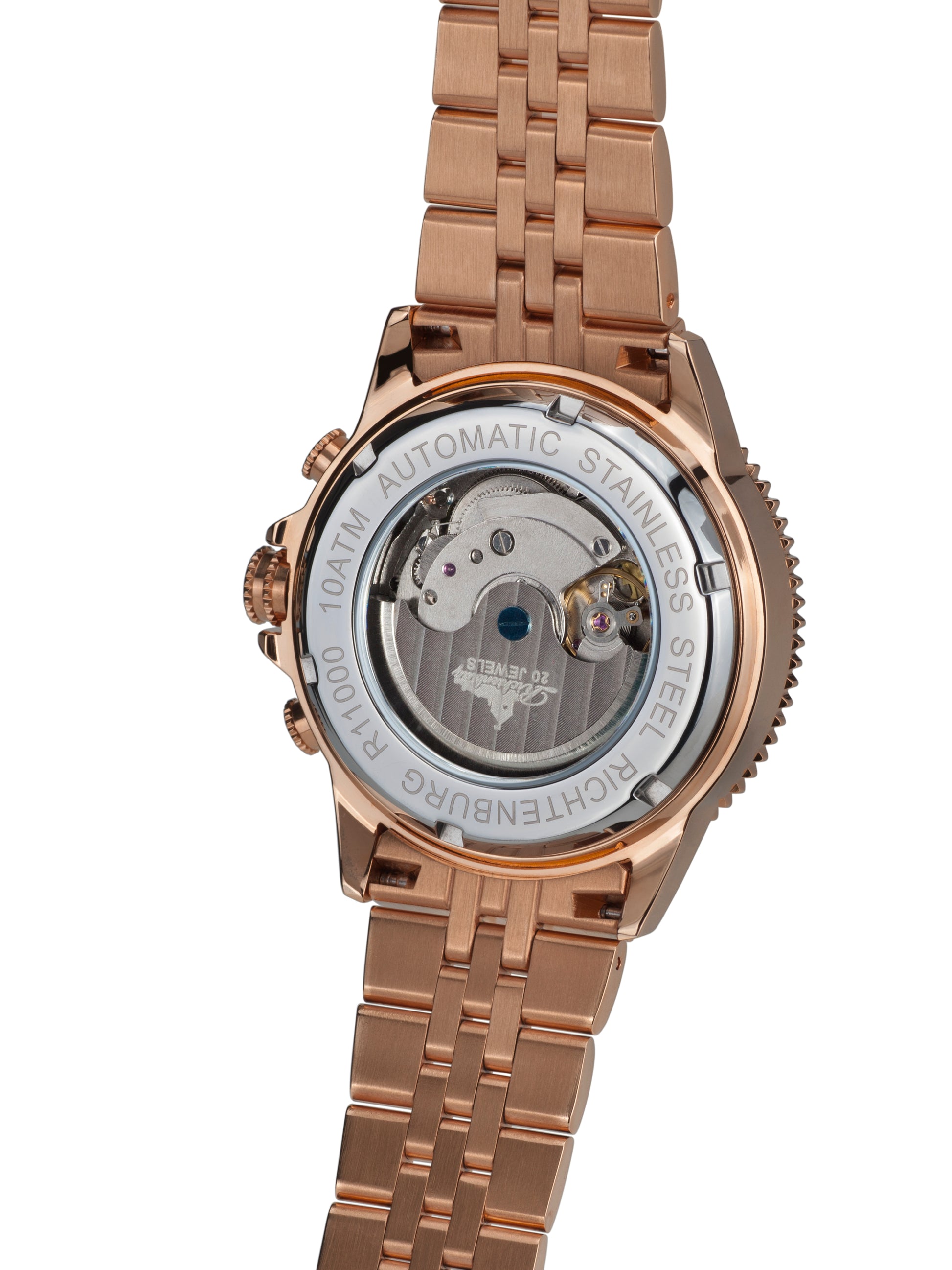 Automatic watches — Cassiopeia — Richtenburg — rosegold IP white