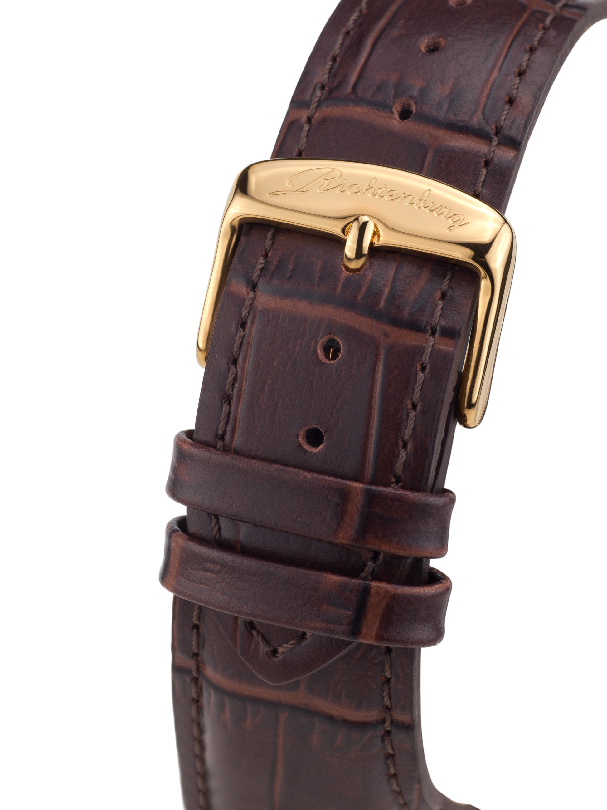 Automatic watches — Dorothea — Richtenburg — gold IP silver brown