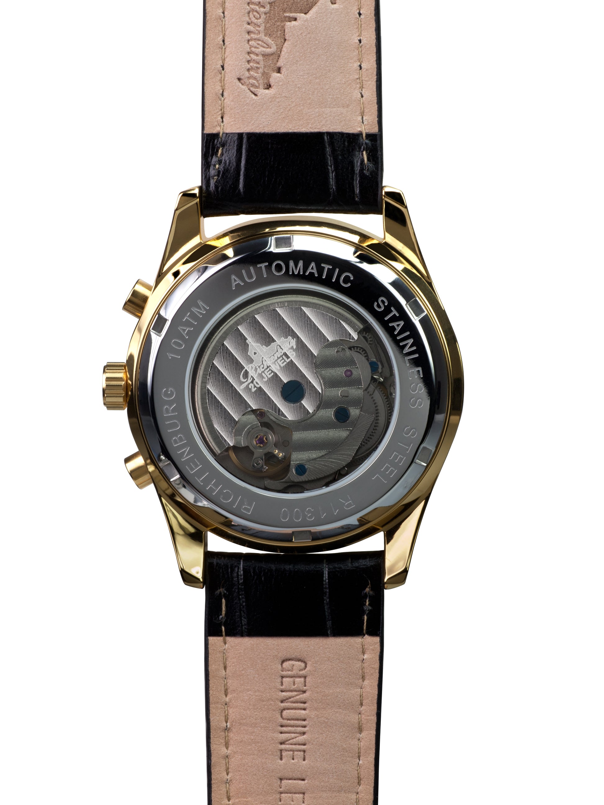 Automatic watches — Athen — Richtenburg — gold IP black