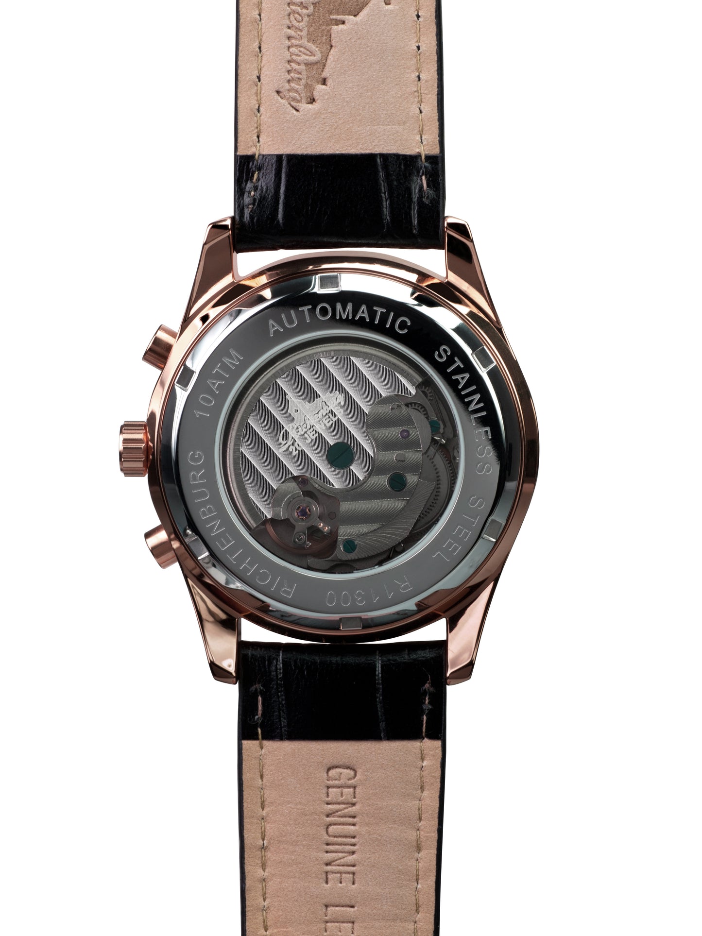 Automatic watches — Athen — Richtenburg — rosegold IP silver