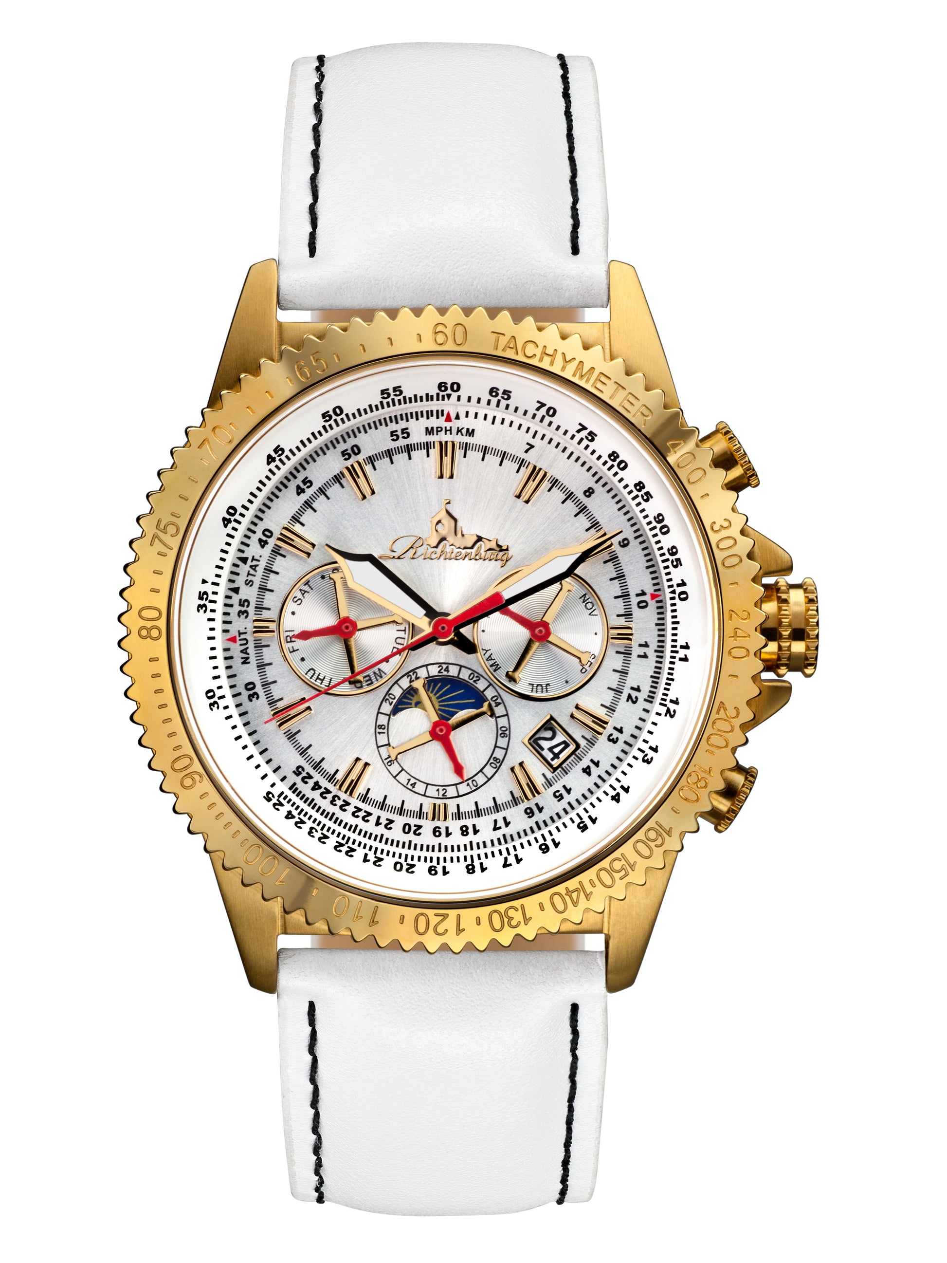 Automatic watches — Nordkap — Richtenburg — gold IP