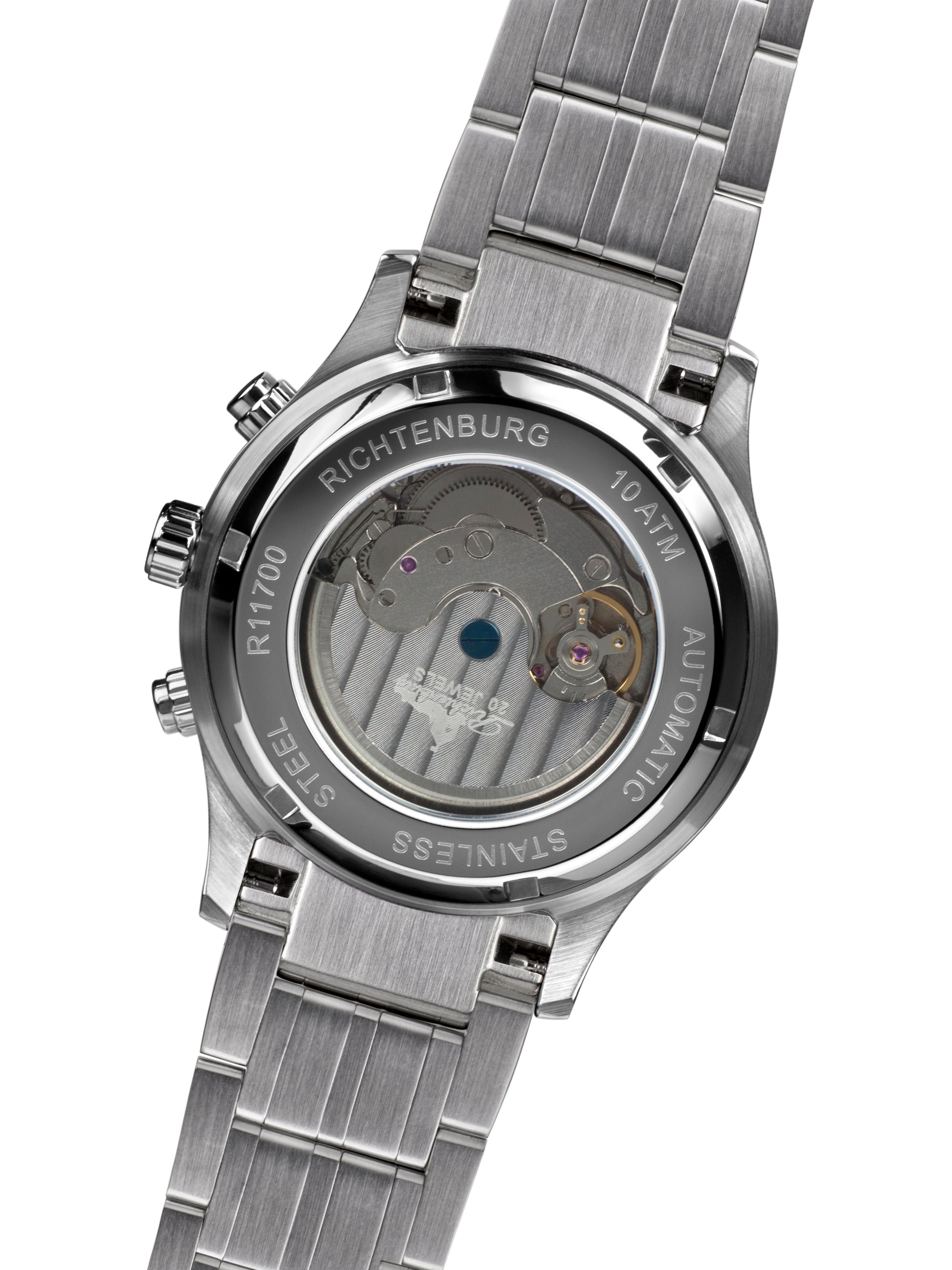 Automatic watches — Apia — Richtenburg — steel black