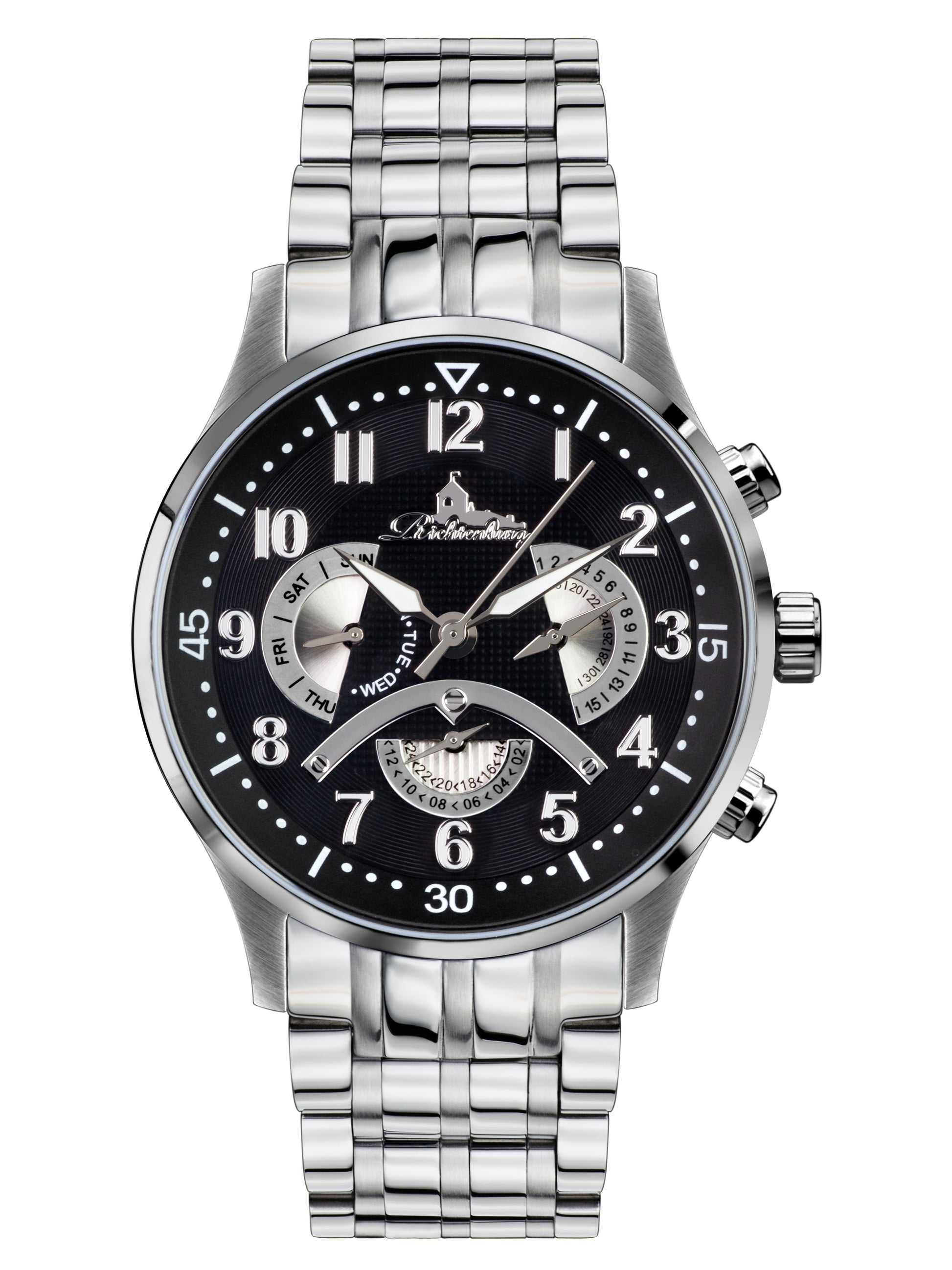 Automatic watches — Apia — Richtenburg — steel black