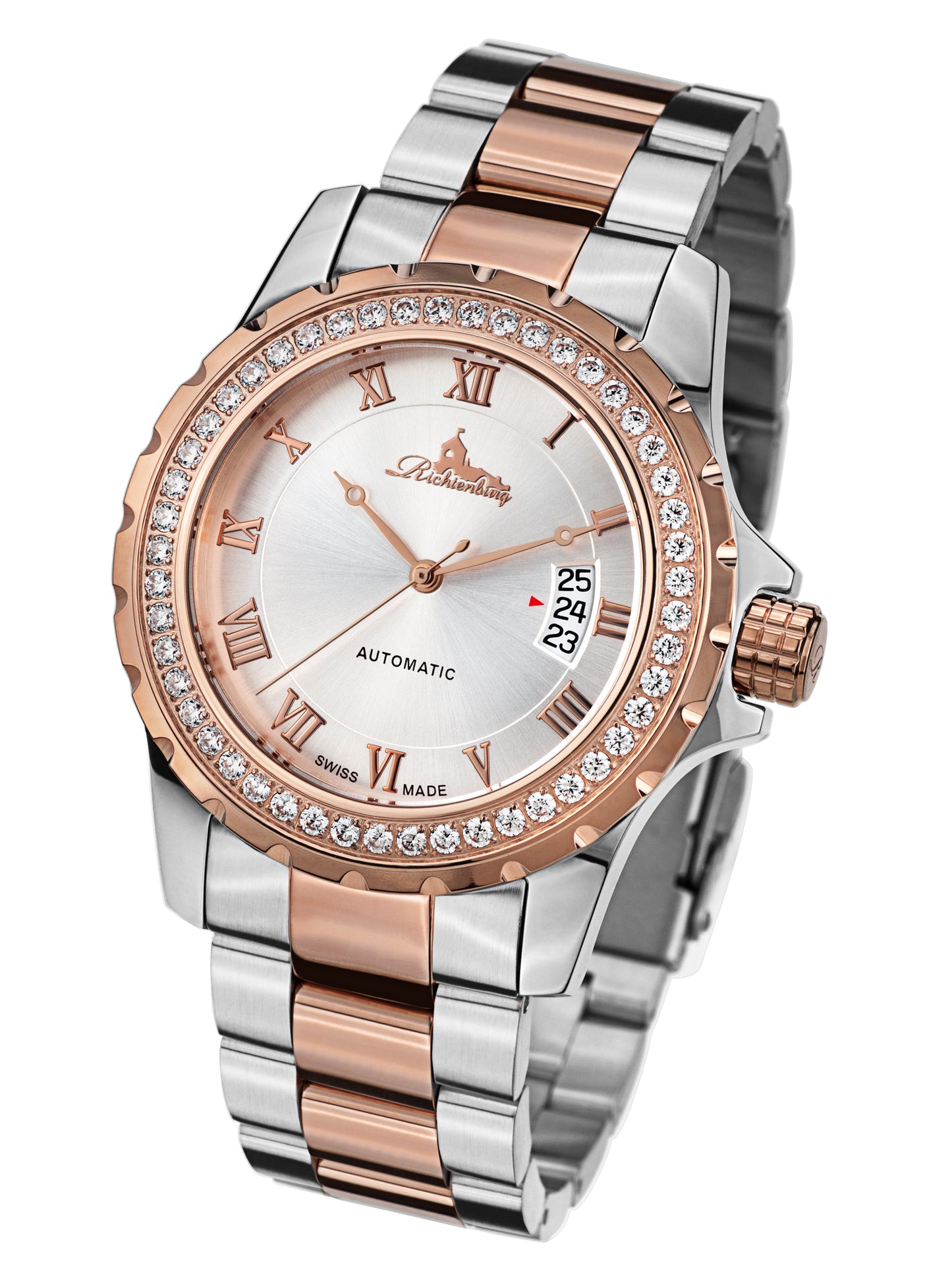 Automatic watches — Clasica — Richtenburg — rosegold IP silver two-tone