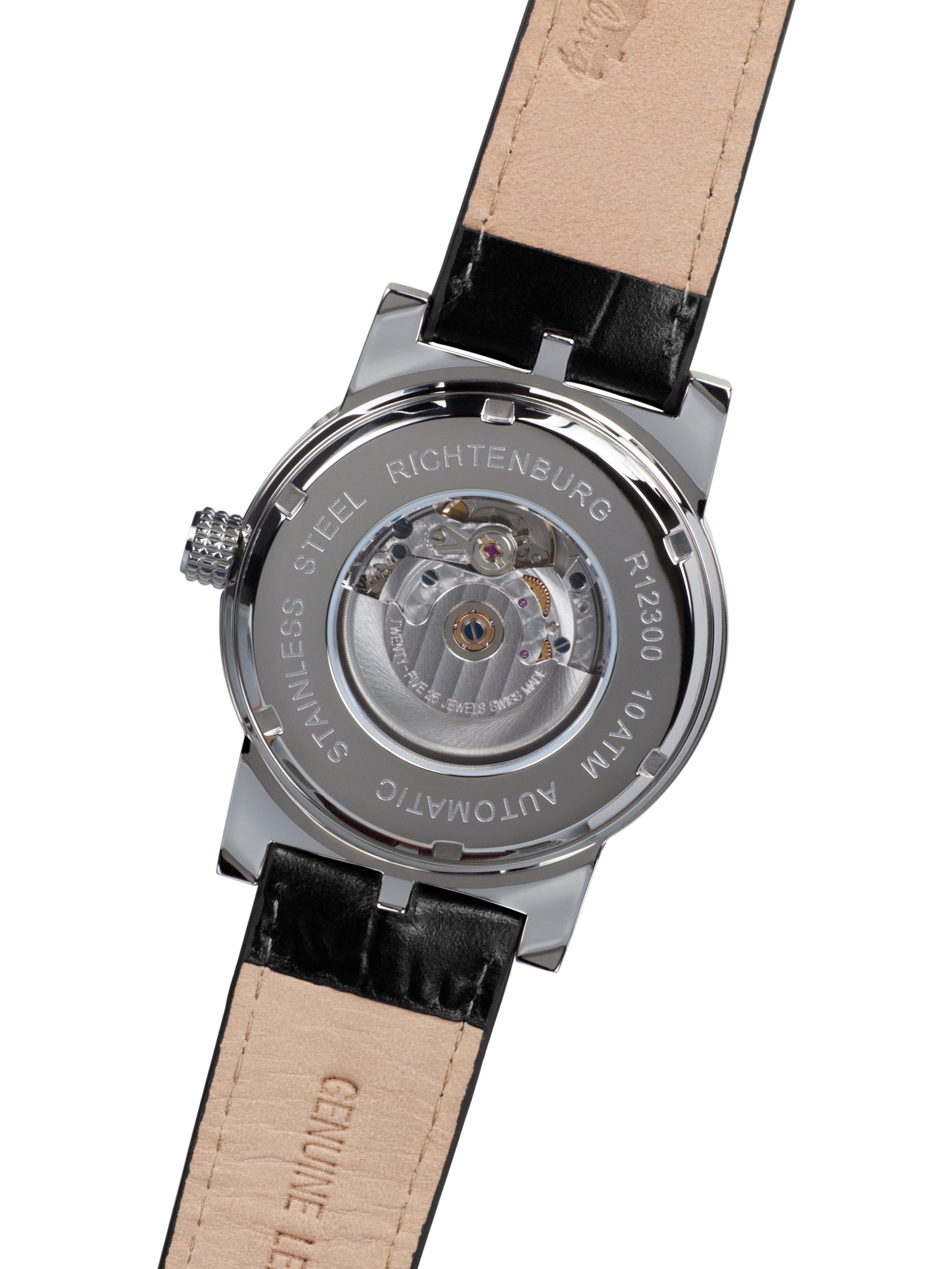 Automatic watches — Lugano — Richtenburg — steel