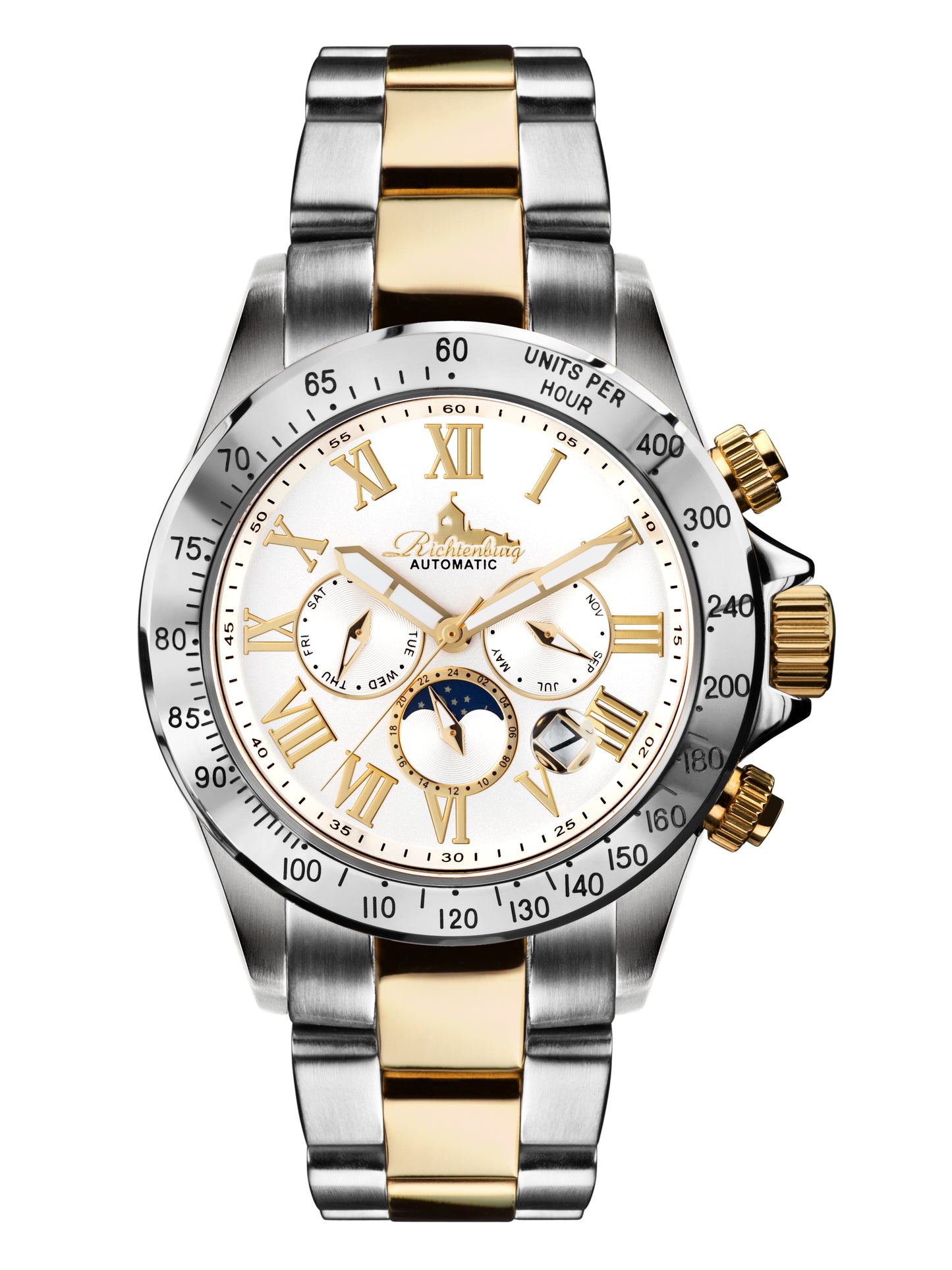 Automatic watches — Fastpace — Richtenburg — steel silver gold two-tone