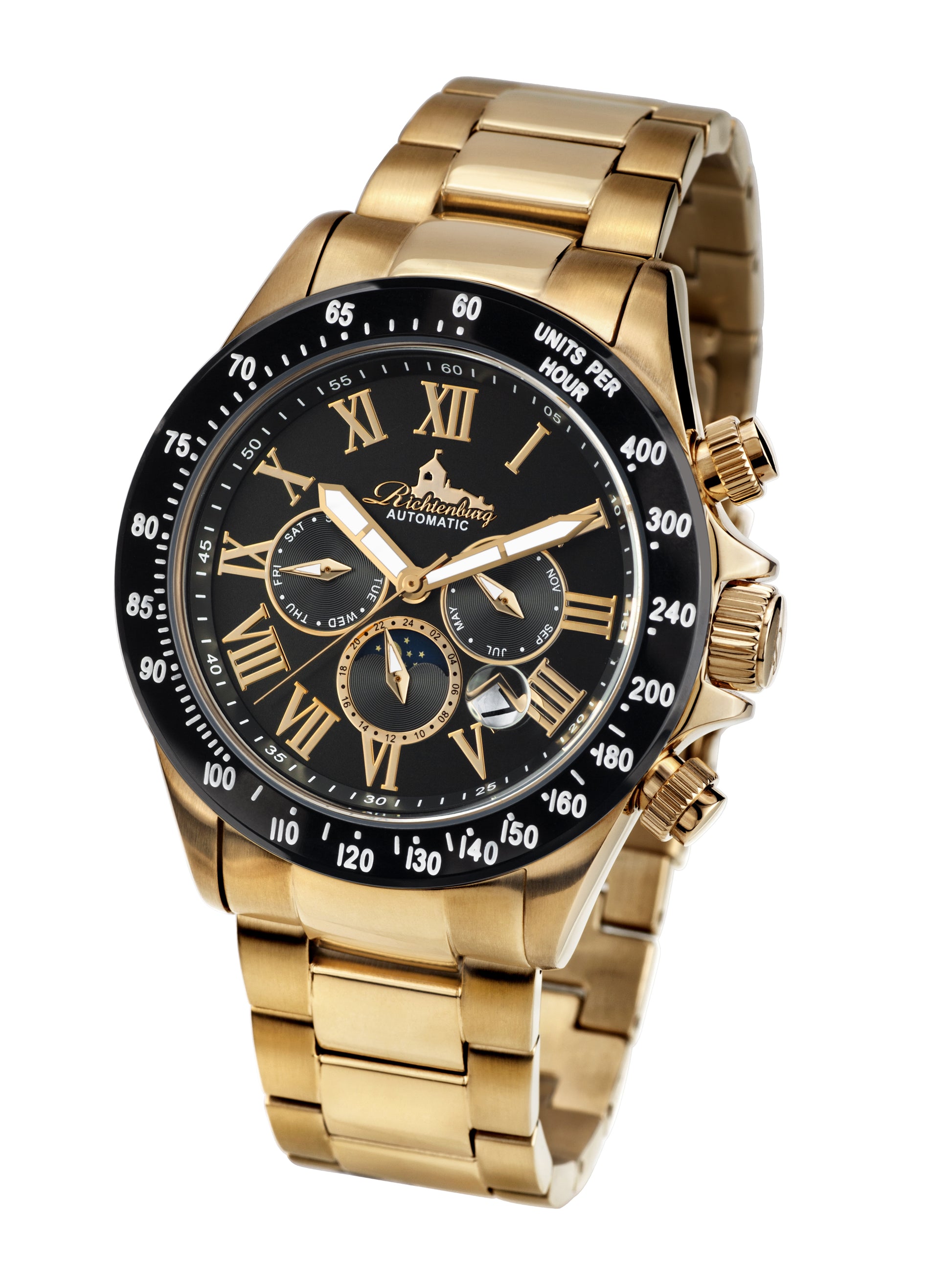 Automatic watches — Fastpace — Richtenburg — gold IP black