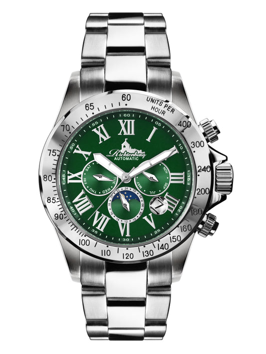 Automatic watches — Fastpace — Richtenburg — steel green