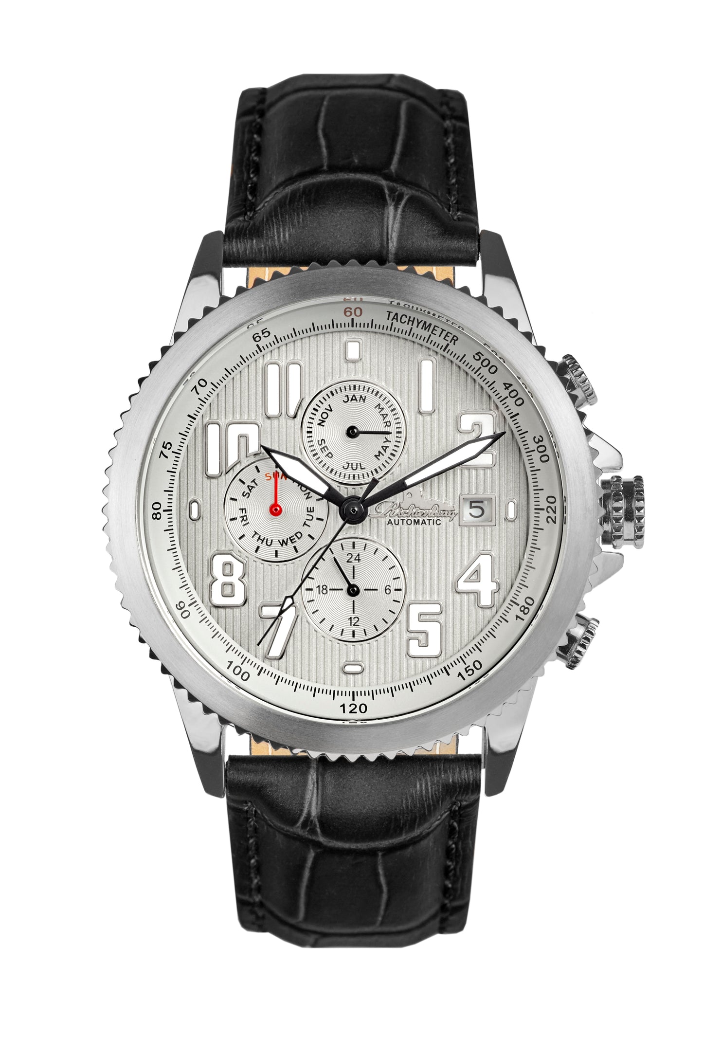 Automatic watches — Threeway — Richtenburg — steel grey