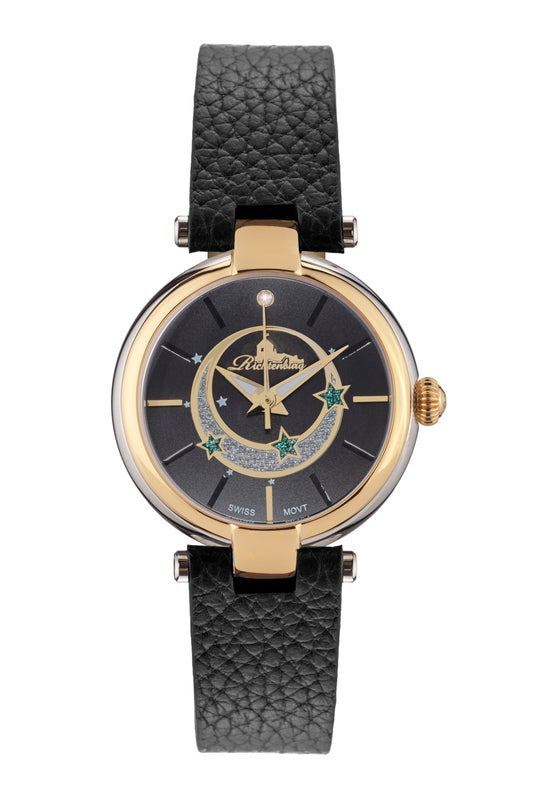 Automatic watches — Vivana — Richtenburg — two-tone gold IP steel black