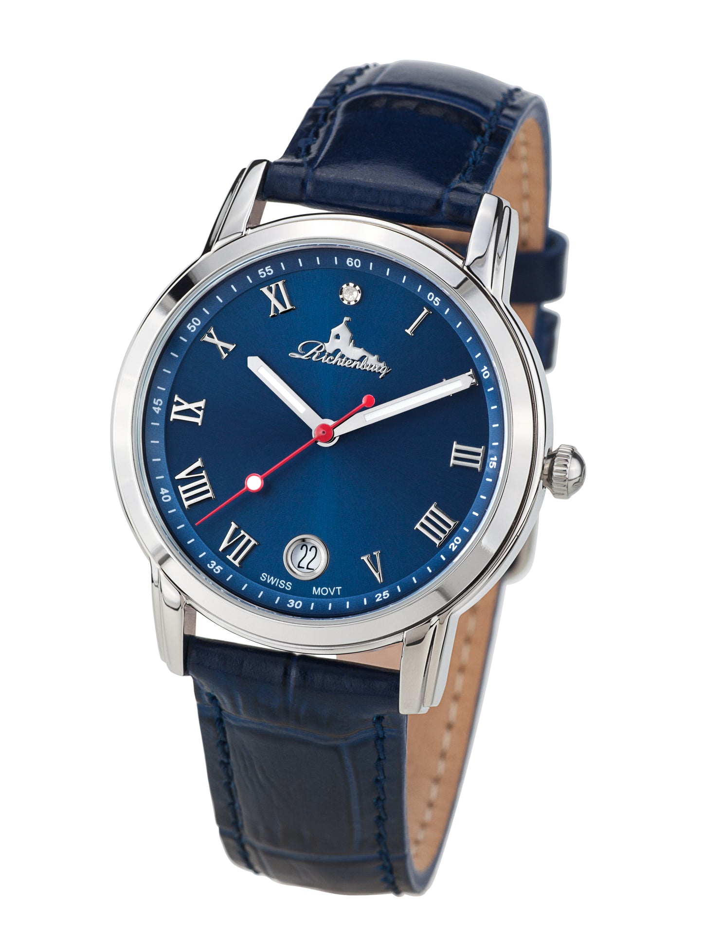 Automatic watches — Gesa — Richtenburg — steel blue