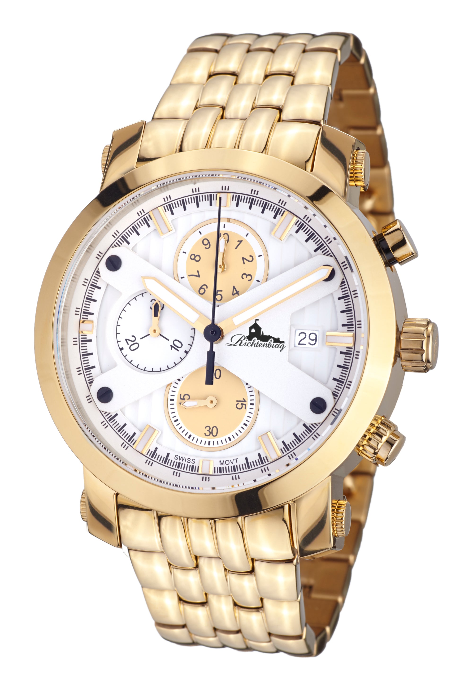 Automatic watches — Stavanger — Richtenburg — gold IP silver
