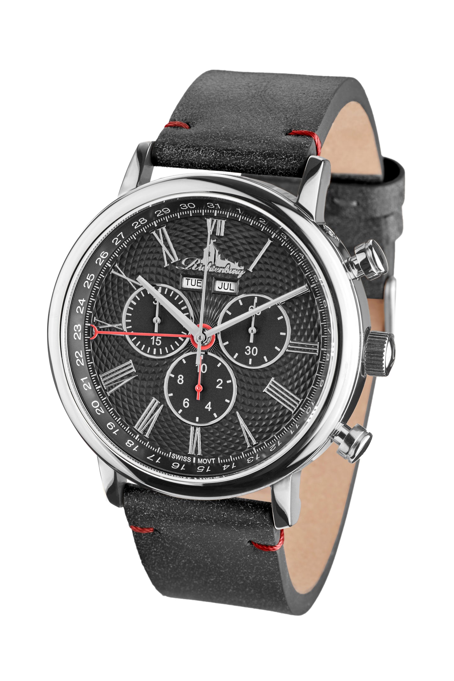 Automatic watches — Burbank — Richtenburg — steel black