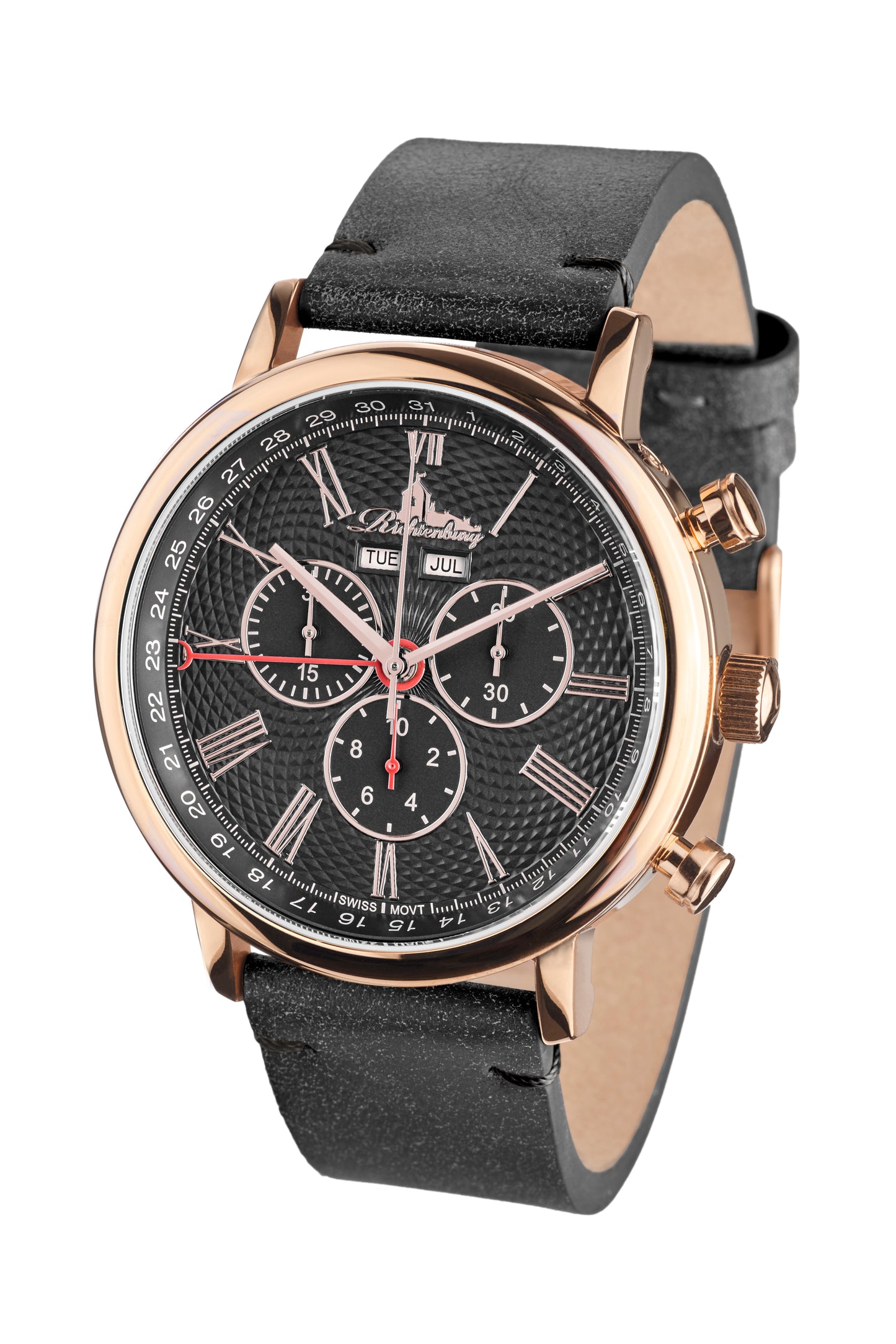 Automatic watches — Burbank — Richtenburg — rosegold IP black