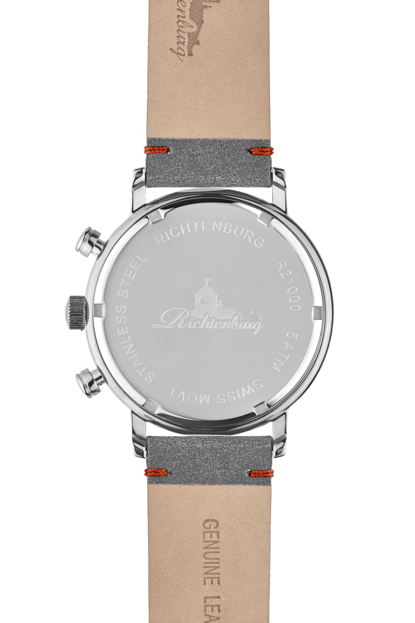 Automatic watches — Burbank — Richtenburg — steel silver grey
