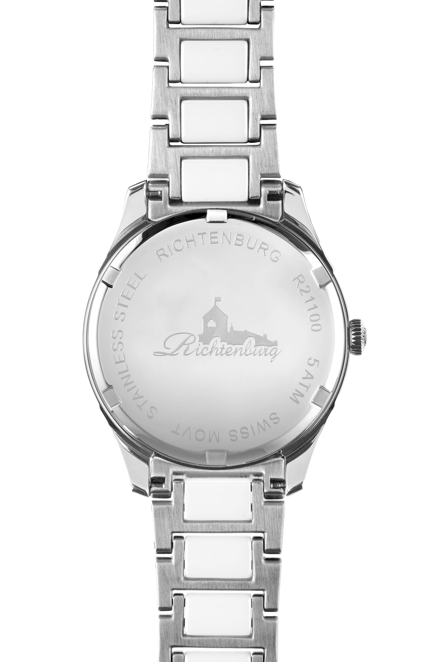 Automatic watches — Belana — Richtenburg — steel ceramic white silver