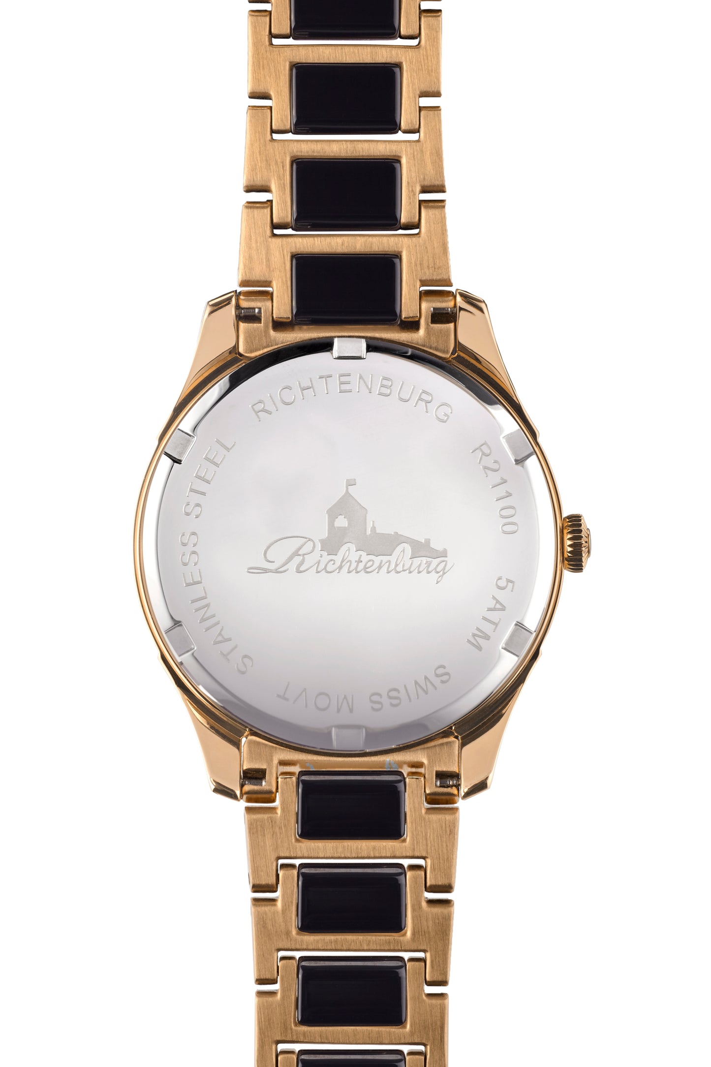 Automatic watches — Belana — Richtenburg — rosegold IP ceramic black