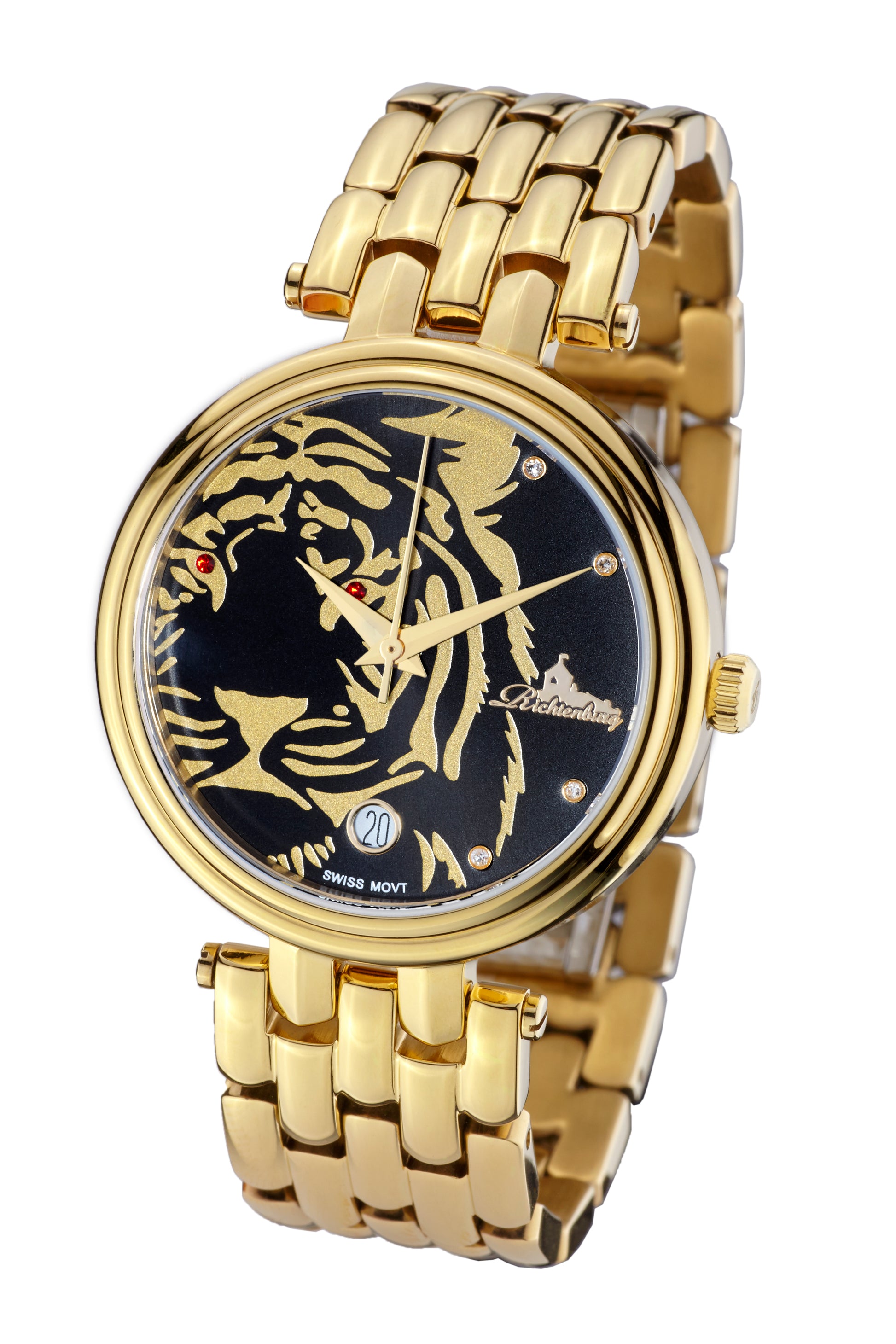 Automatic watches — Innessa — Richtenburg — gold IP black